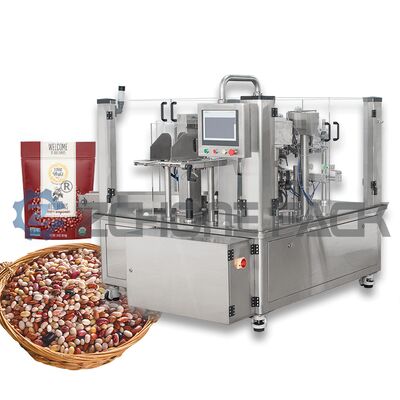Oatmeal Packaging Machine Food Grain Particle Automatic Weighing Pre-Made Bag Multifunctional Packaging Machine