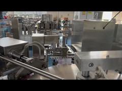 Van het Katoenen van de korrel Roterende Verpakkende Machine van de Lijnbollen Zwabberijsblokje de Kippenvleugels