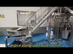 Van de de Verpakkingsmachine Verticale FFS van het Masalapoeder van het de Snackbroodje Verpakkende de Filmzak het Voeden Machine