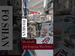 Automatische verpakkingsmachine voor vleesproducten in zakken onder het materiële afdichtingsvacuüm stikstof