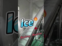 Verticale ijsblokje rolfilm achterkant verzegelde zak Vierzijdige verzegelde zak verpakkingsmachine