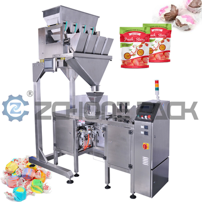 2 Head 4 Head Mini Doypack Packaging Machine Linear Weighing Automatic