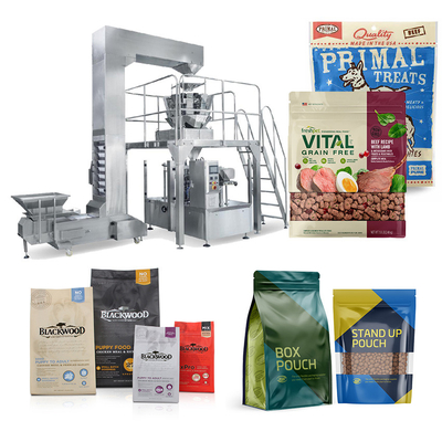 ZCHONE Pet Food Granule Pouches Packing Machine Snack 220V 380V 50HZ 60HZ